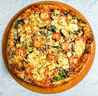 Ultimate veggie pizza